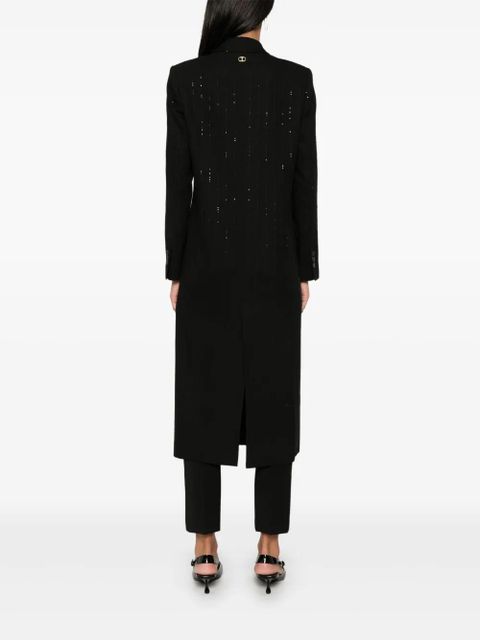 TWINSET sequined coat - Black