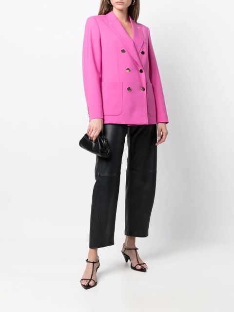 Max Mara double-breasted tailored blazer - Pink - zdjęcie produktu nr 2