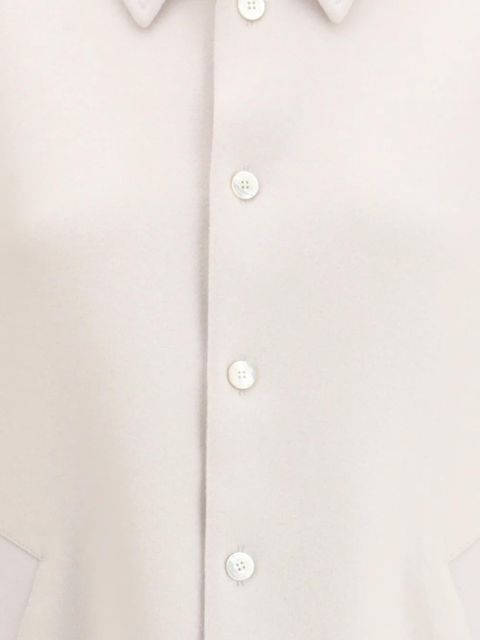 Balenciaga buttoned kashmir overshirt jacket - Neutrals - zdjęcie produktu nr 2