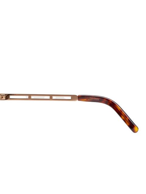 Jean Paul Gaultier aviator-frame sunglasses - Gold