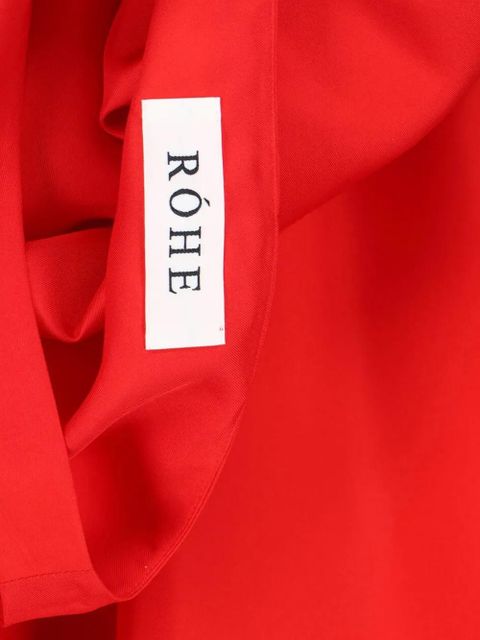 Róhe sleeveless maxi dress - Red