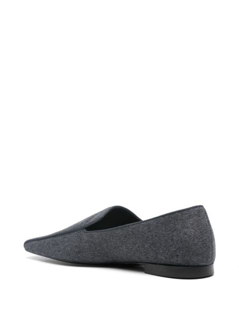 TOTEME The Piped loafers - Grey - zdjęcie produktu nr 2
