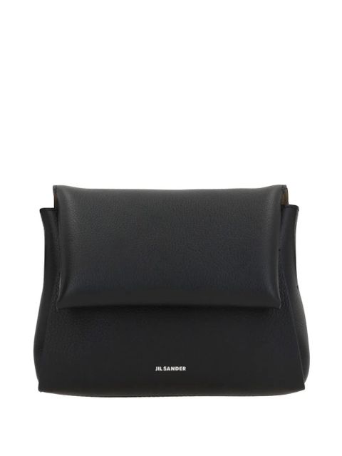 Jil Sander flap-detail shoulder bag - Black - zdjęcie produktu nr 1