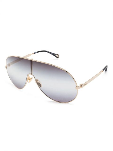 Chloé Eyewear Aly sunglasses - Gold - zdjęcie produktu nr 2