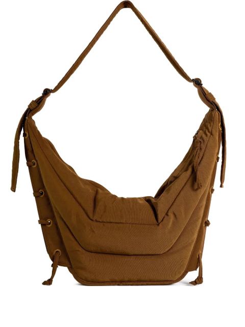 LEMAIRE quilted lace-up shoulder bag - Brown - zdjęcie produktu nr 1