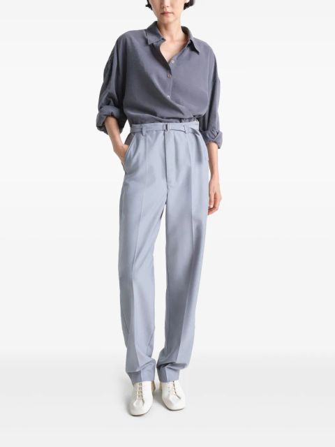 LEMAIRE twisted effect shirt - Grey