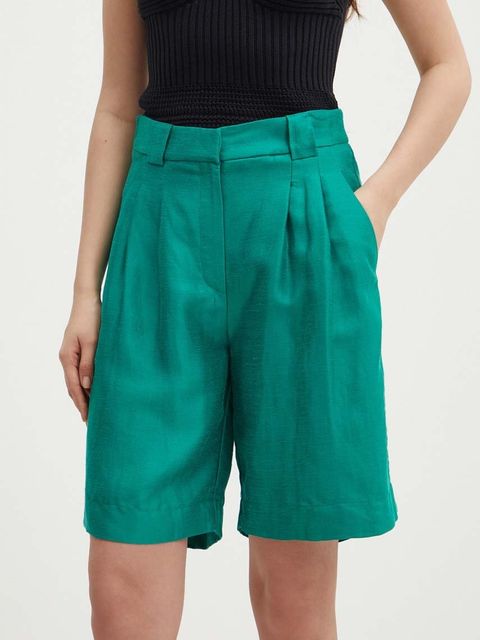 La Petite Française szorty z domieszką lnu SAVOUREUX - zdjęcie produktu nr 2