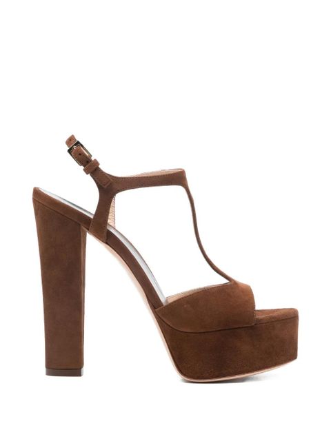 TOM FORD platform heeled sandals - Brown - zdjęcie produktu nr 1