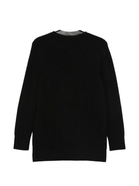 Ferragamo V-neck cardigan - Black - zdjęcie produktu nr 2