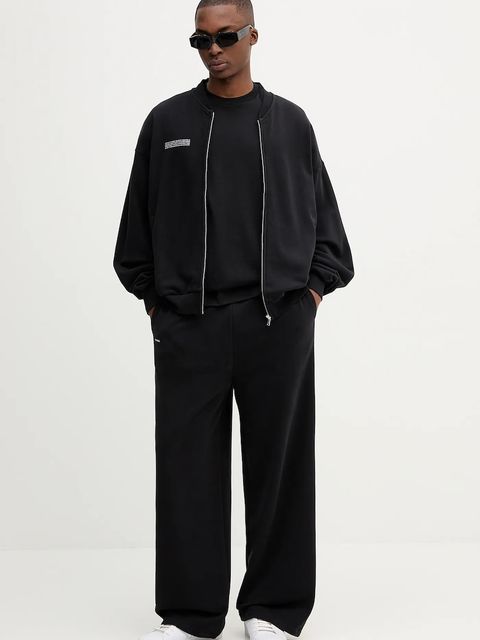 Pangaia kurtka Midweight Bomber Jacket kolor czarny przejściowa 10002360 - zdjęcie produktu nr 2