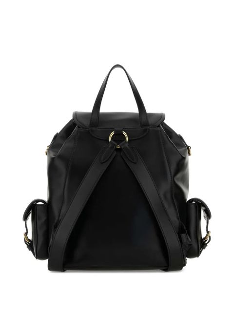 Miu Miu panelled buckled backpack - Black - zdjęcie produktu nr 2