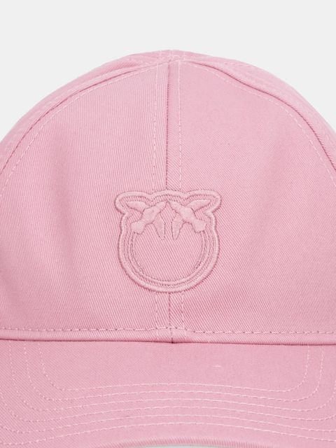 Pinko czapka z daszkiem bawełniana - zdjęcie produktu nr 1