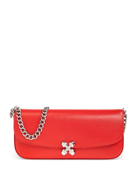 Alexander McQueen leather shoulder bag - Red - zdjęcie produktu nr 1