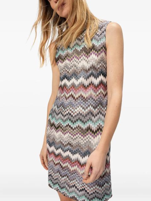 Missoni sleeveless mini dress - Grey