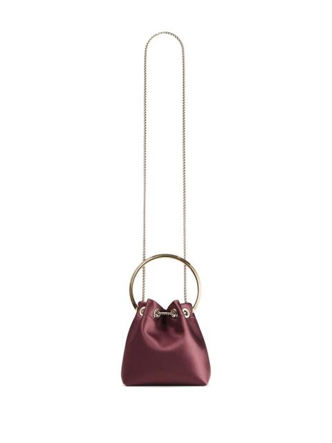 Jimmy Choo Bon Bon bucket mini bag - Red