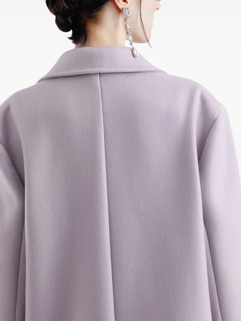 Dolce & Gabbana single-breasted coat - Purple