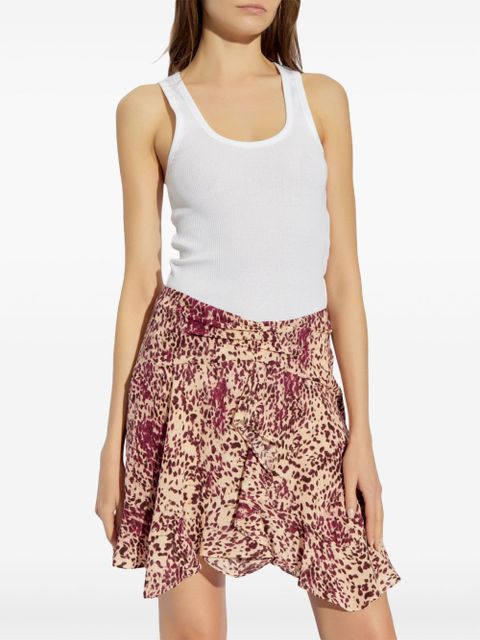 ISABEL MARANT Thea logo-embroidered vest - White