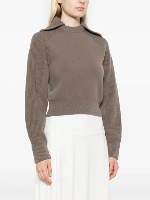 Lanvin fine-knit sweater - Brown