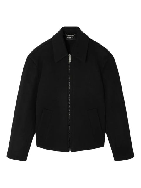 Versace zip long-sleeve jacket - Black - zdjęcie produktu nr 1