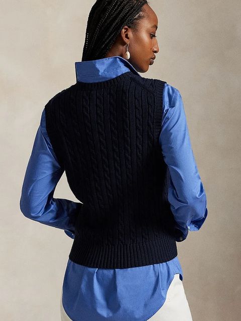 Polo Ralph Lauren bezrękawnik bawełniany - zdjęcie produktu nr 1