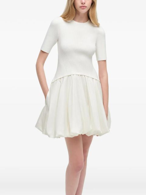 Simkhai Kenny Combo Mini Dress - White