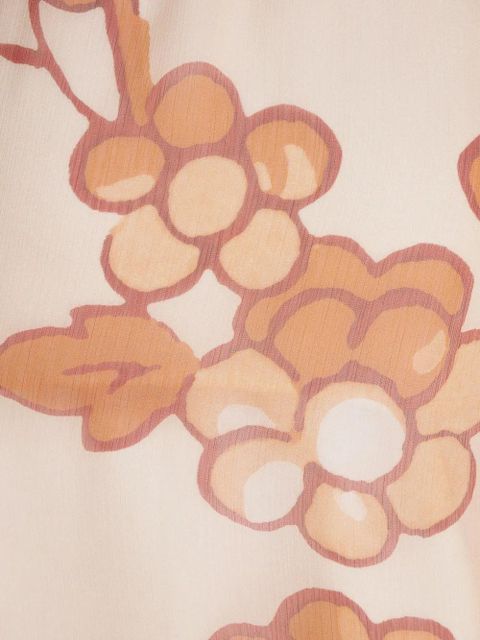 ETRO Berry-print kaftan dress - Orange - zdjęcie produktu nr 2