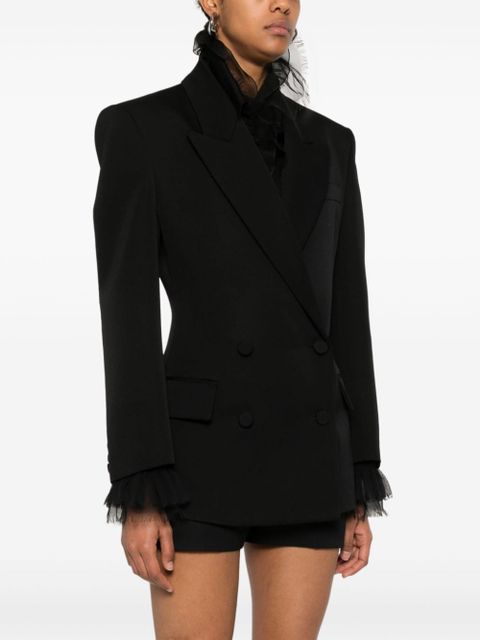 Valentino Garavani tailored virgin wool blazer - Black