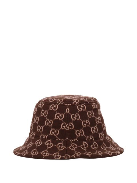 Gucci GG-monogram bucket hat - Brown - zdjęcie produktu nr 2