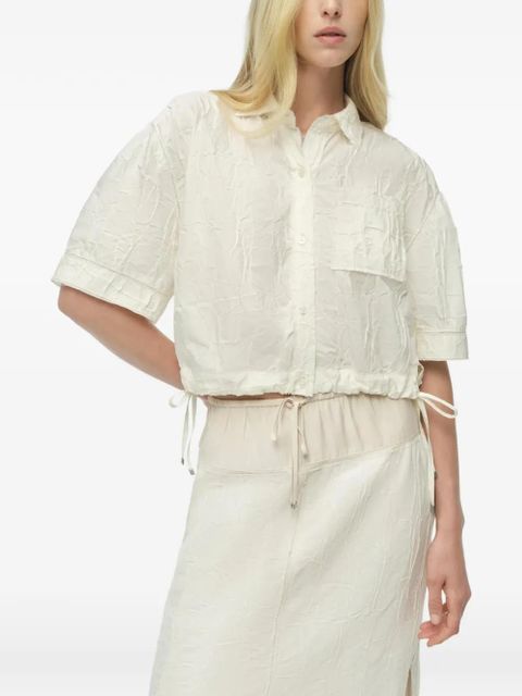 Simkhai drawstring shirt - White - zdjęcie produktu nr 1