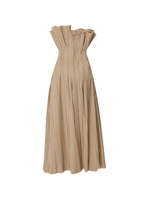 The Row strapless maxi dress - Neutrals - zdjęcie produktu nr 2