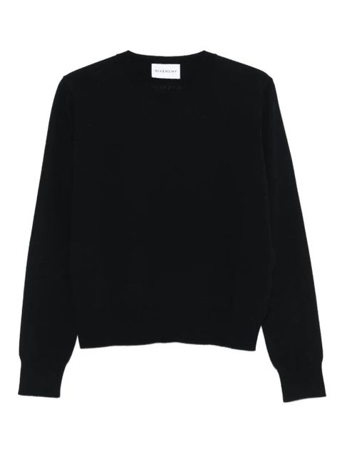 Givenchy crew-neck cashmere sweater - Black - zdjęcie produktu nr 1