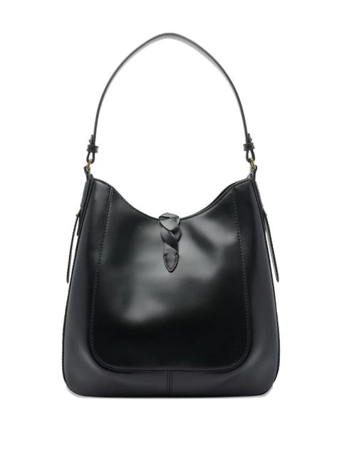 ISABEL MARANT Altay braided-detail shoulder bag - Black - zdjęcie produktu nr 2