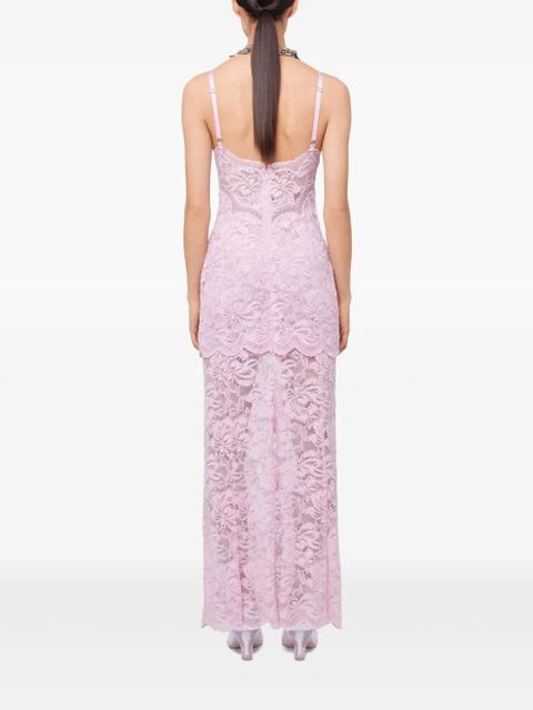 Rabanne lace dress - Pink