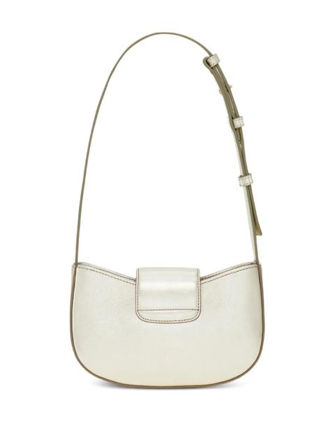 Ferragamo Gancini zip shoulder bag - Gold