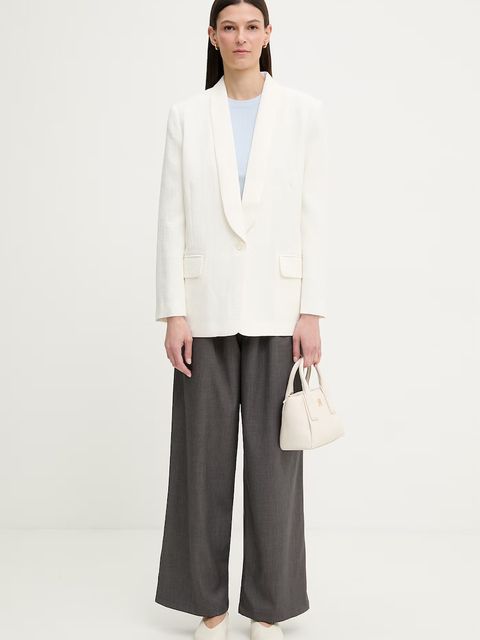 Calvin Klein t-shirt damski z modalem - zdjęcie produktu nr 1