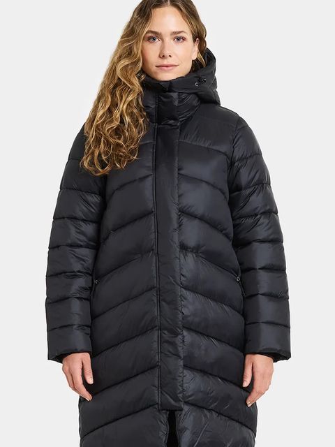 Didriksons kurtka MARION kolor czarny zimowa oversize 505921 - zdjęcie produktu nr 1