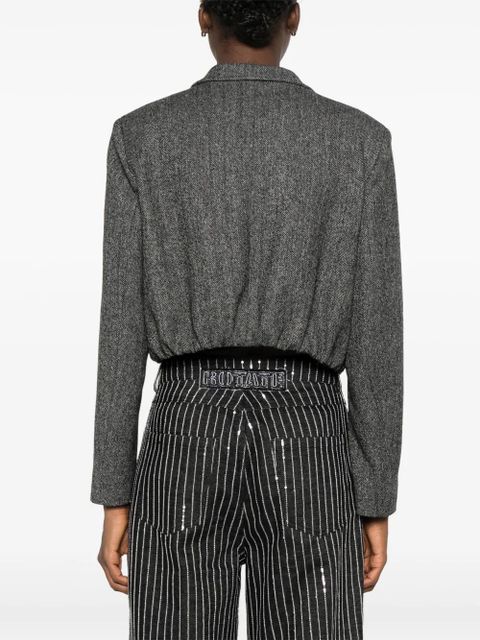 PINKO cropped blazer - Black