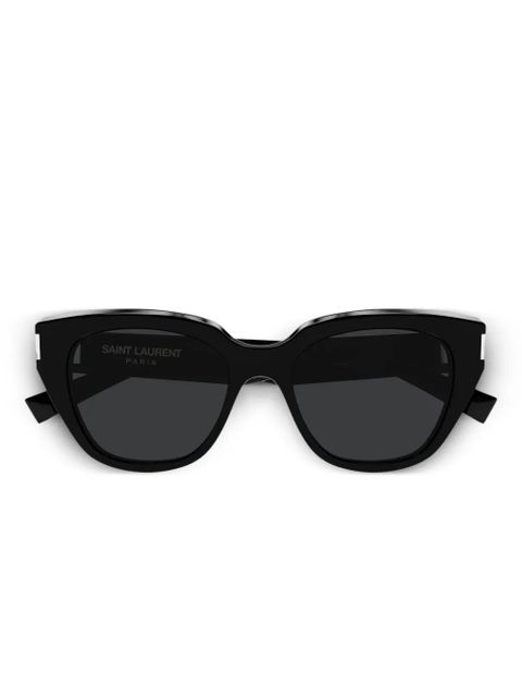Saint Laurent Eyewear geometric sunglasses - Black - zdjęcie produktu nr 1
