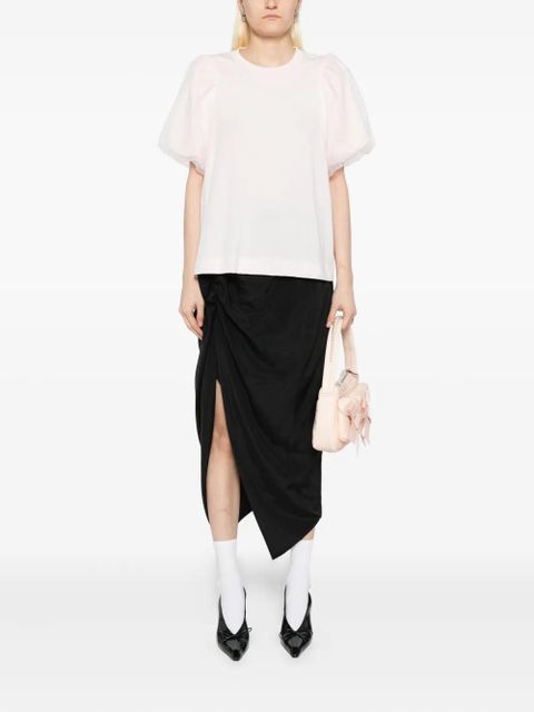 Simone Rocha cotton T-shirt - Pink - zdjęcie produktu nr 2