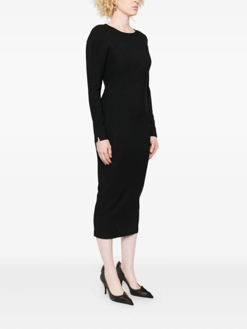 PINKO long sleeve dress - Black - zdjęcie produktu nr 2