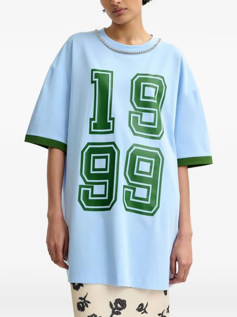 Essentiel Antwerp Jistrass T-shirt dress - Blue