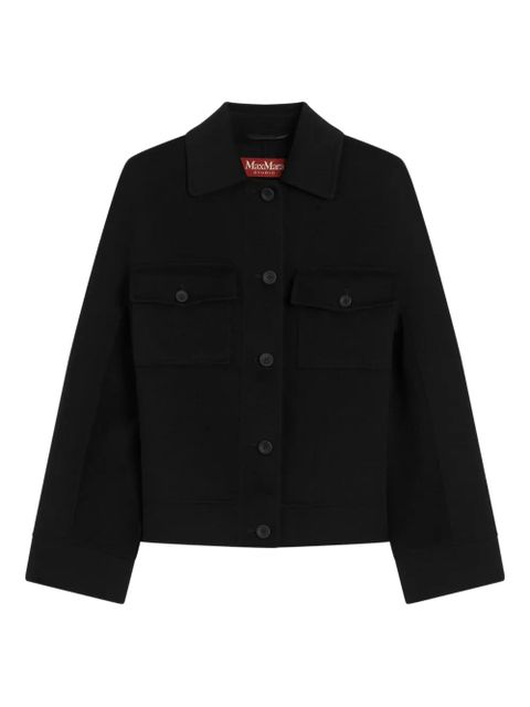 Max Mara button-fastening jacket - Black - zdjęcie produktu nr 1