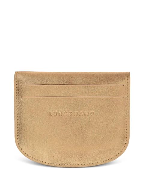 Longchamp Le Pliage Xtra snap-closure card holder - Gold - zdjęcie produktu nr 2