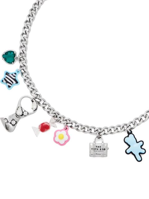 Marc Jacobs Sticker Charm necklace - Silver - zdjęcie produktu nr 2