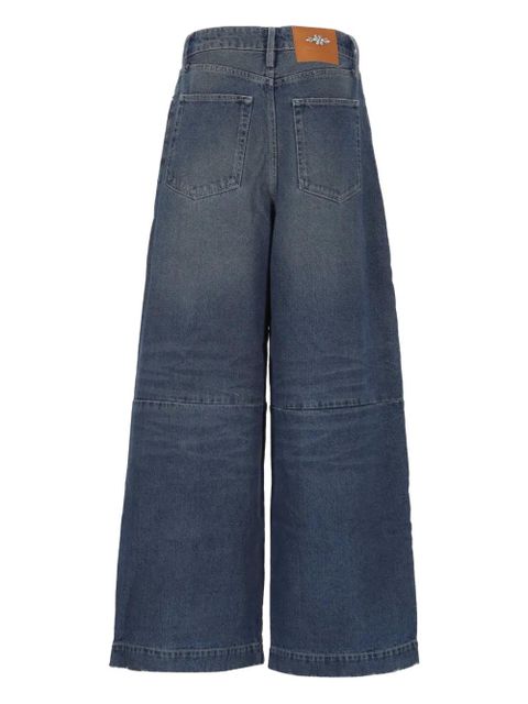 Simone Rocha distressed jeans - Blue - zdjęcie produktu nr 2