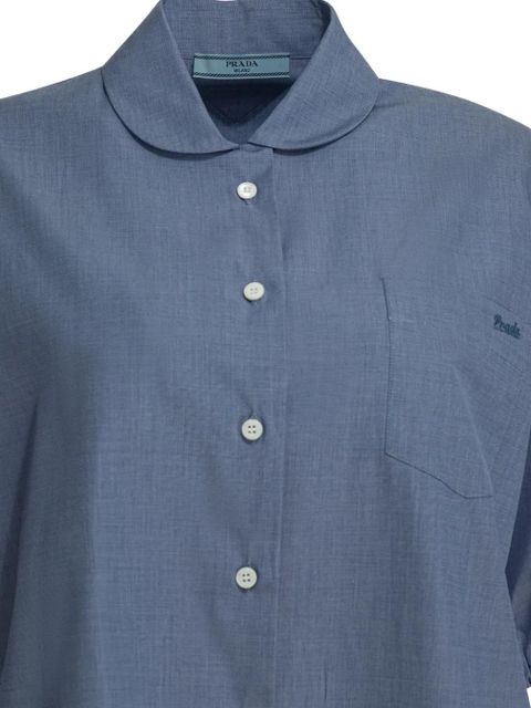 Prada chest-pocket shirt - Blue