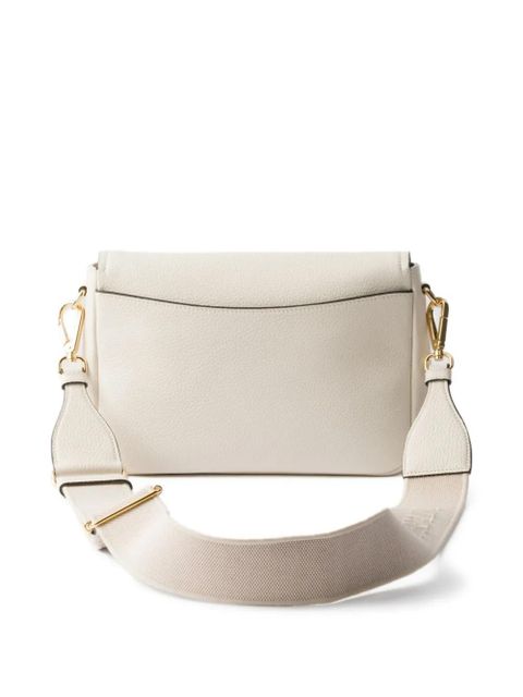 Prada leather shoulder bag - Neutrals