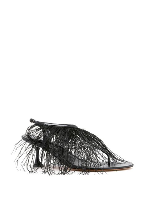 Proenza Schouler 60mm Tee sandals - Black