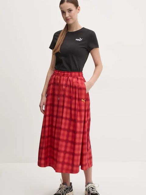 Puma t-shirt bawełniany damski kolor czarny 682372