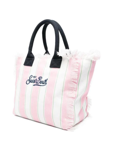 MC2 Saint Barth Vanity striped tote bag - Pink - zdjęcie produktu nr 2